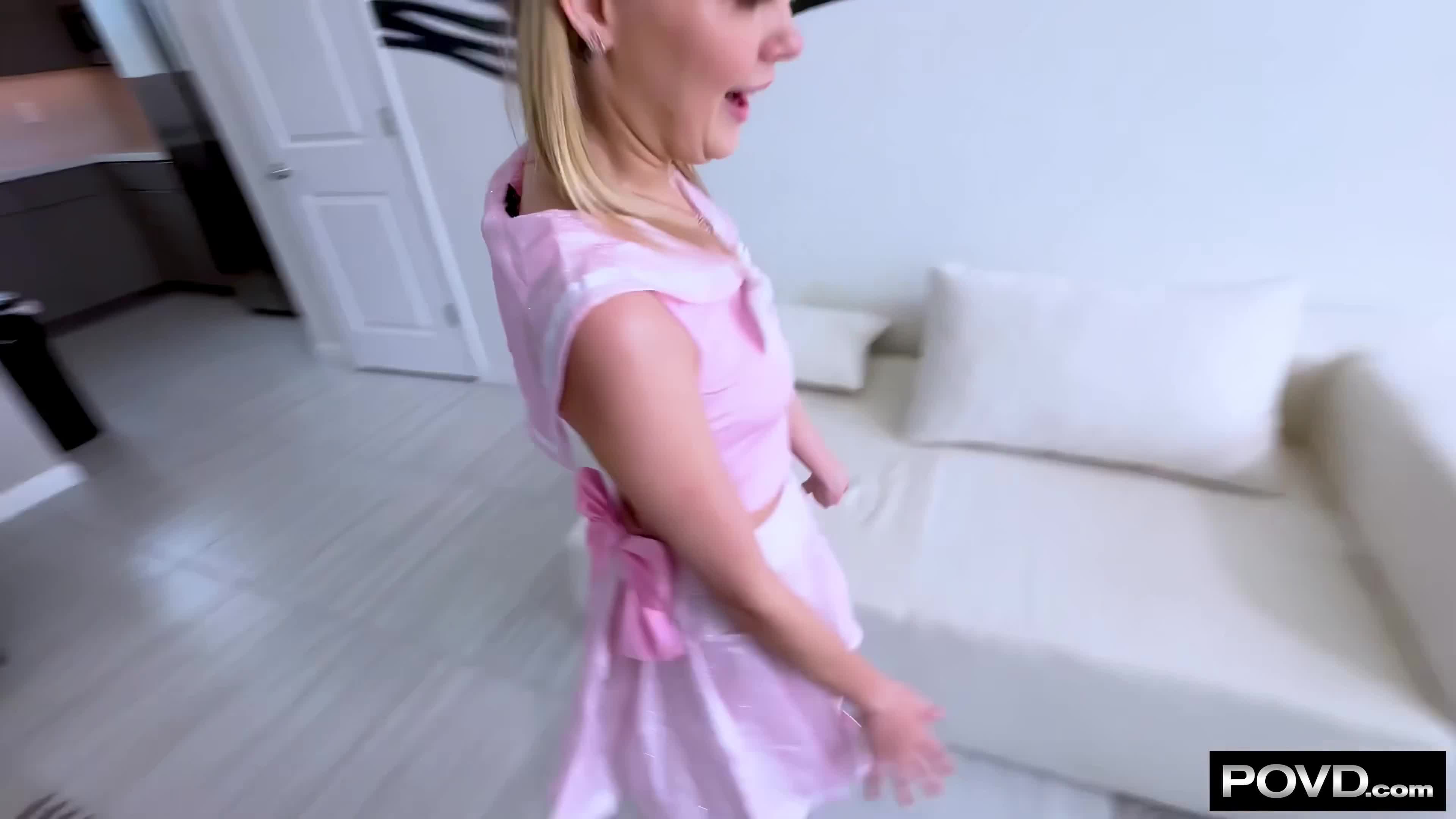 Cosplay Sarışın Am Açma Ifsa