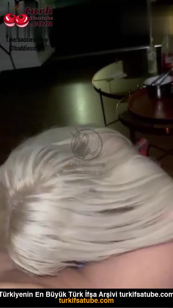 İlçin Karagöz Platin Saçla Kalça Domaltıyor Ifşa