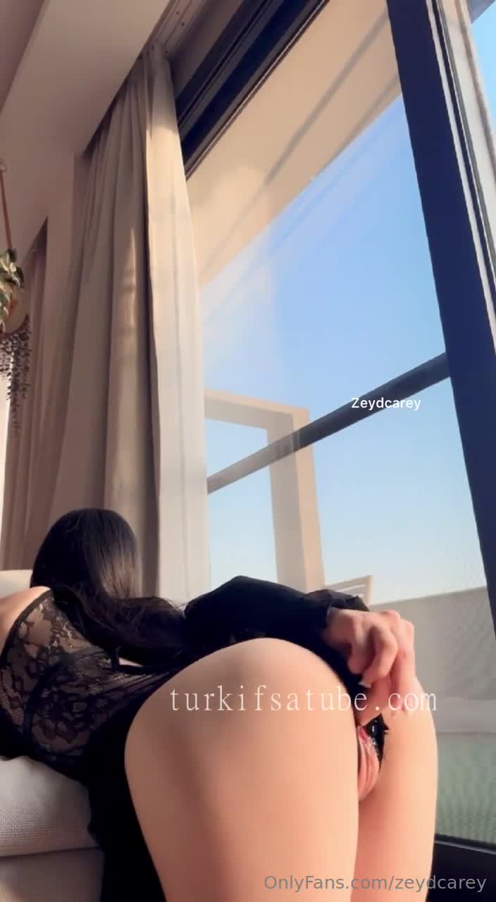 Zeydcarey Siyah Dantel Kalça Okşama Ifşası